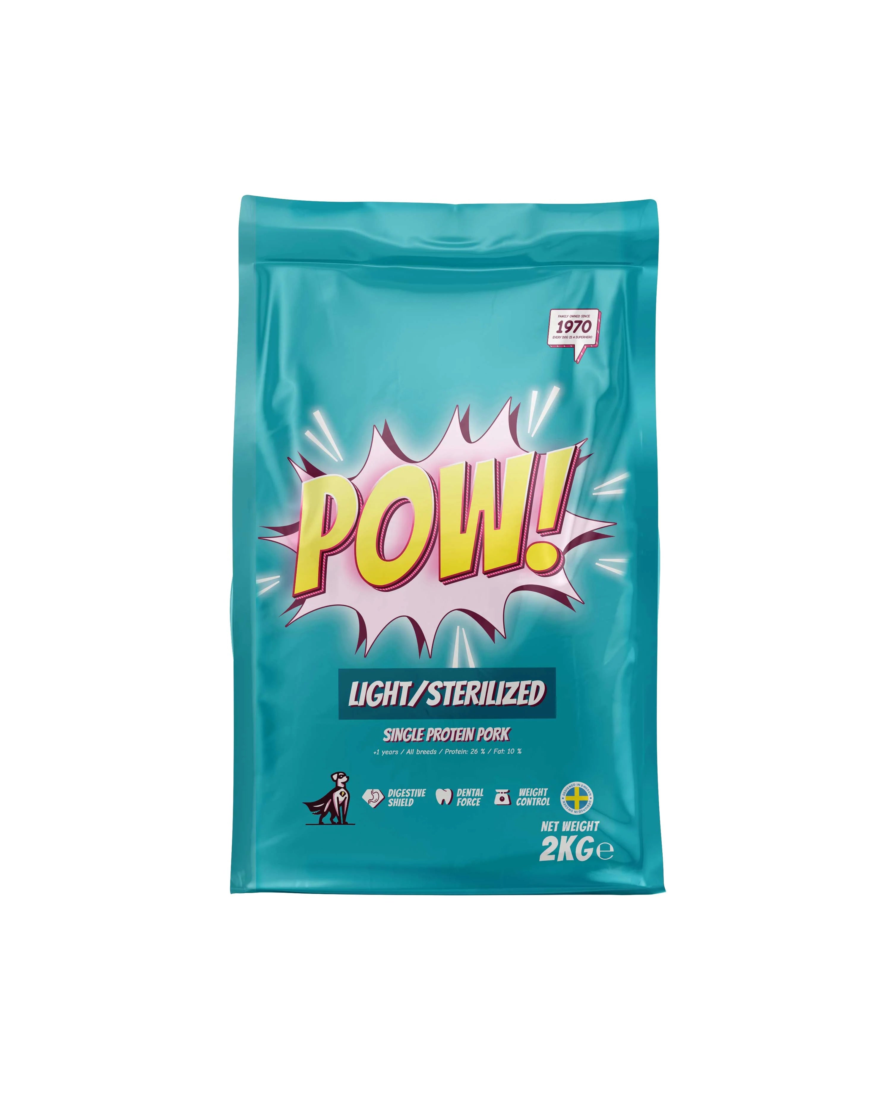 POW! Dog Light/Sterilized
