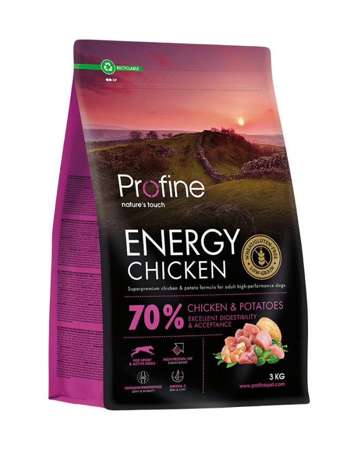 Profine Dog Dry Food Energy Chicken & Potatoes