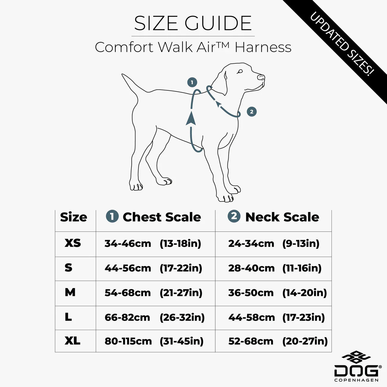 Dog Copenhagen Comfort Walk Air Harness Ocean Blue