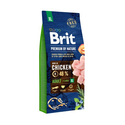 Brit Premium By Nature Adult XL 15kg