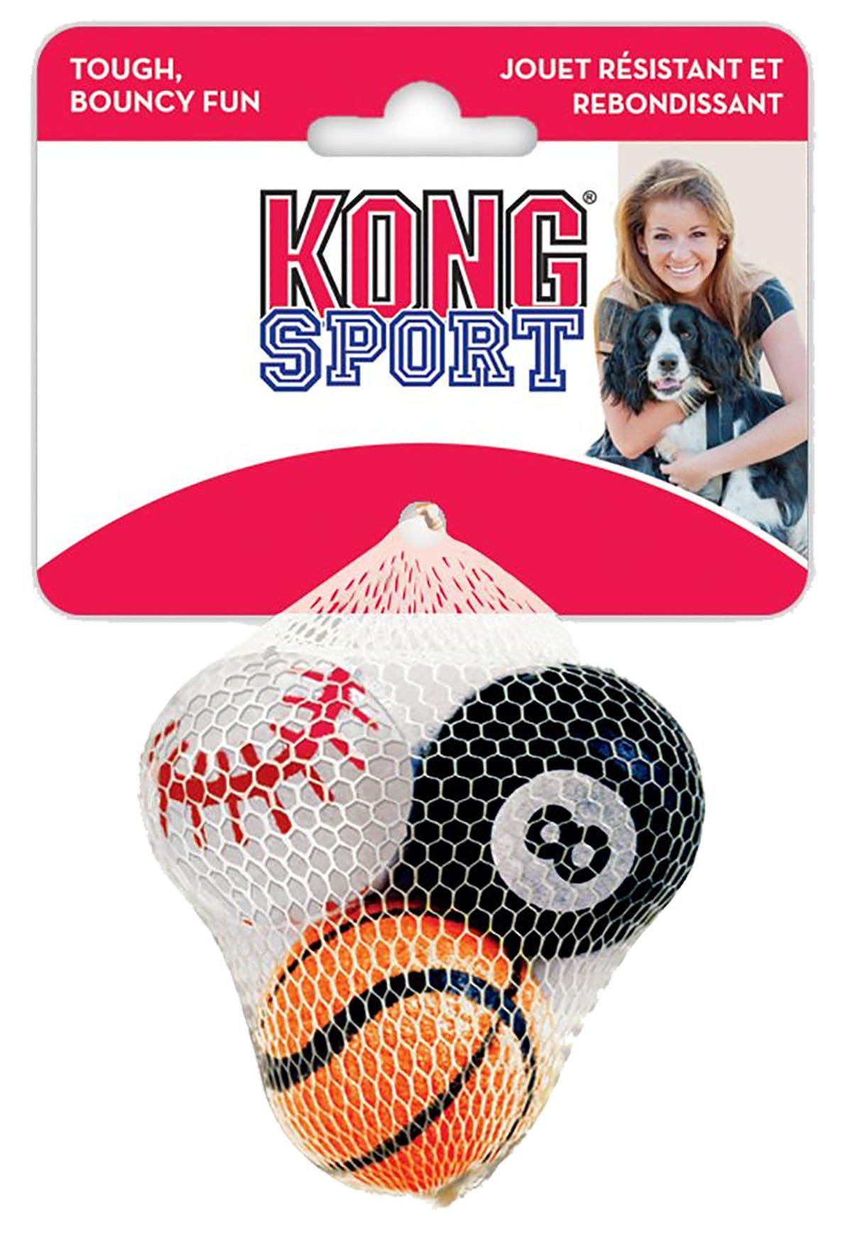 Kong Sport Balls 3pack Xs 4cm