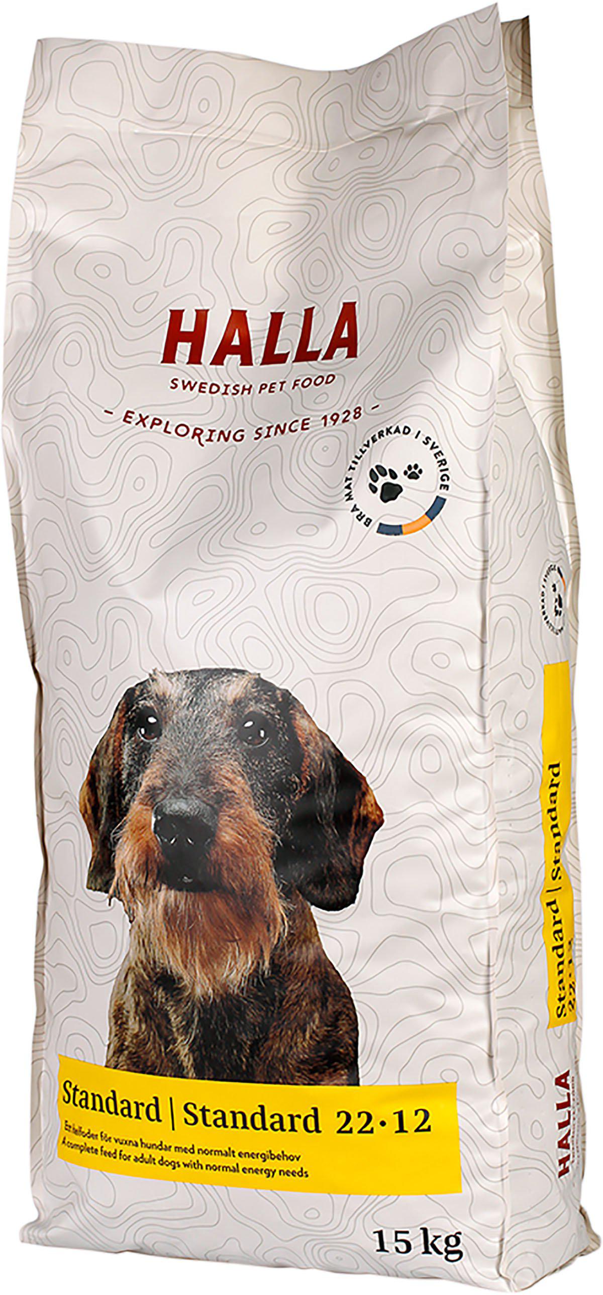 Halla Hundfoder Standard 22-12 15kg