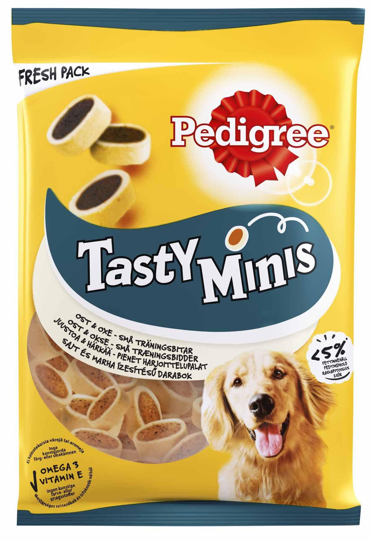 Pedigree Tasty Minis 140g Cheesy Bites