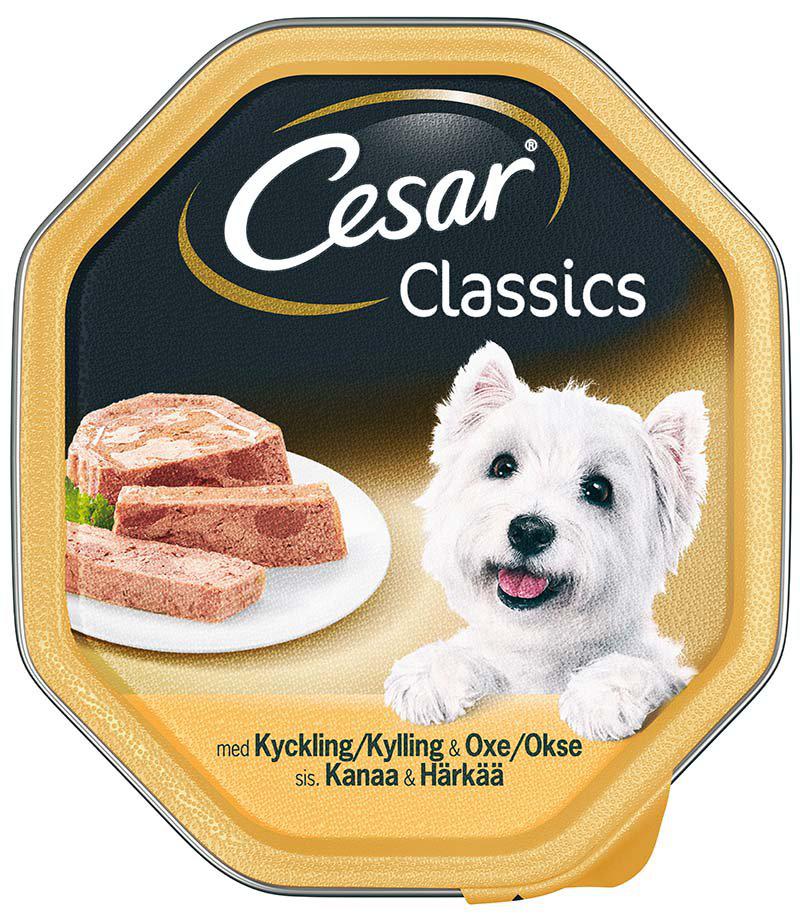 Cesar Classic Kyckling & Oxe 150g