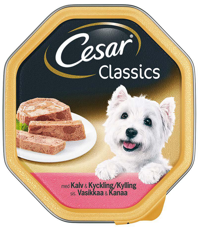 Cesar Classic Kalv & Kyckling 150g