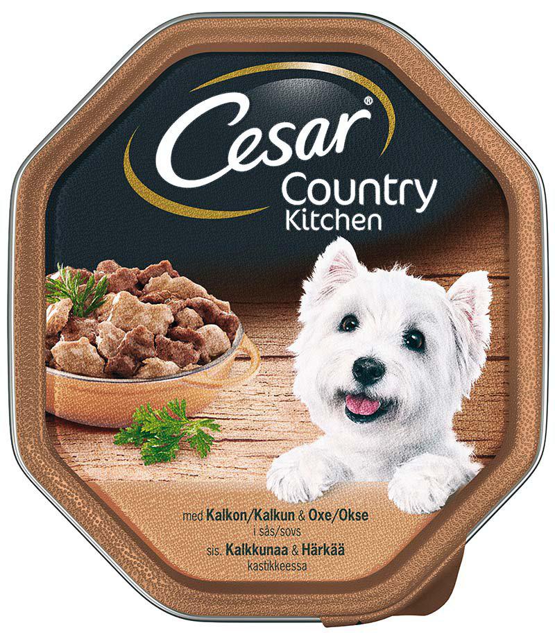 CESAR Classic Kalkon & Oxe 150g