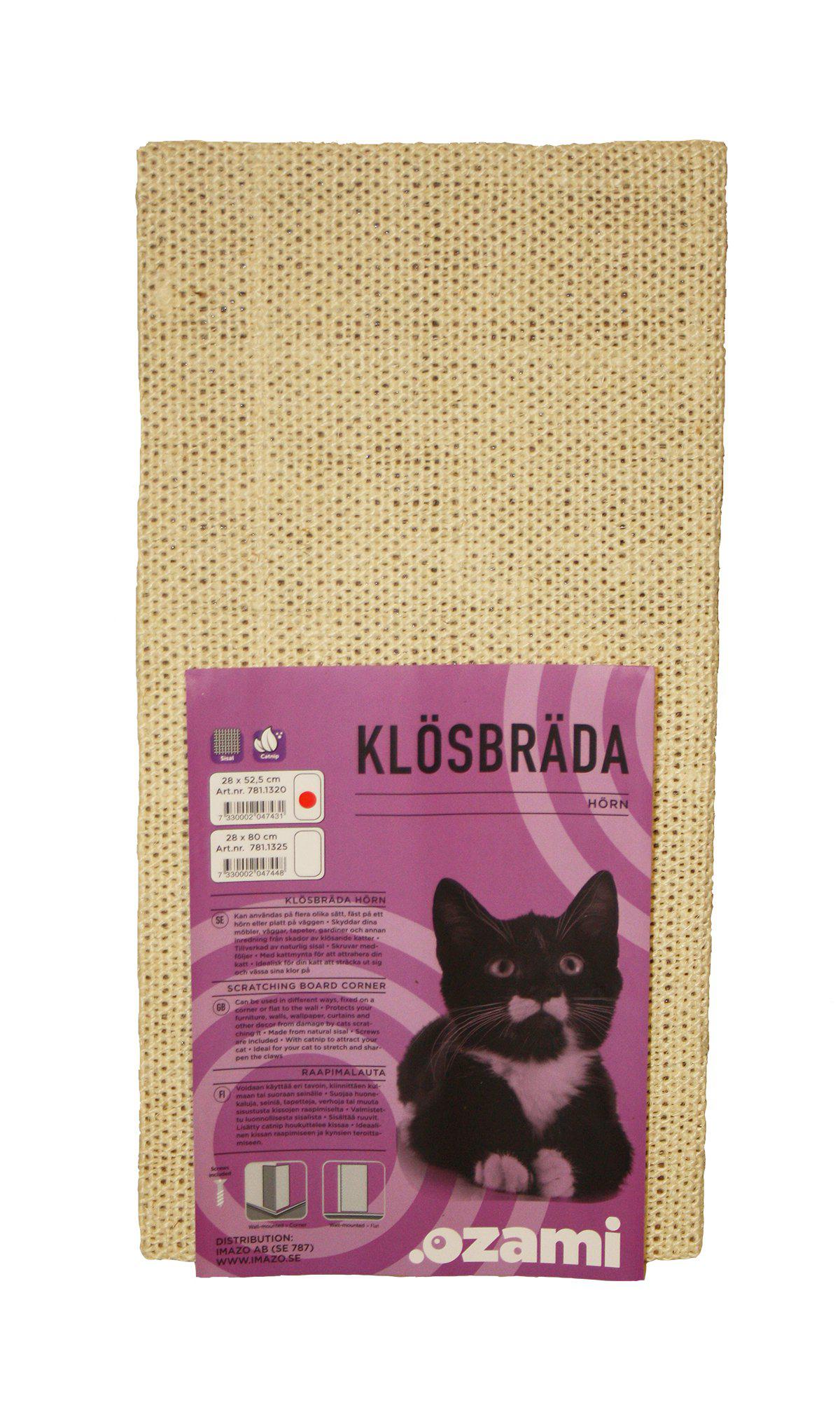 KLÖSBRÄDA HÖRN 52.5x28CM CATNIP OZAMI