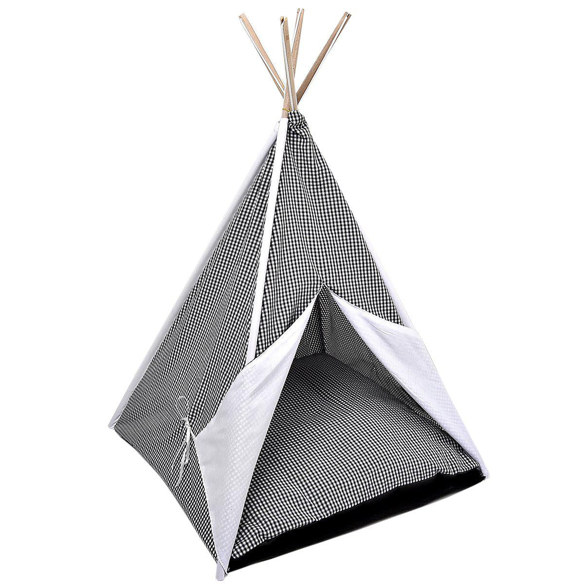 Tipi-tält Katt 47x47x75cm