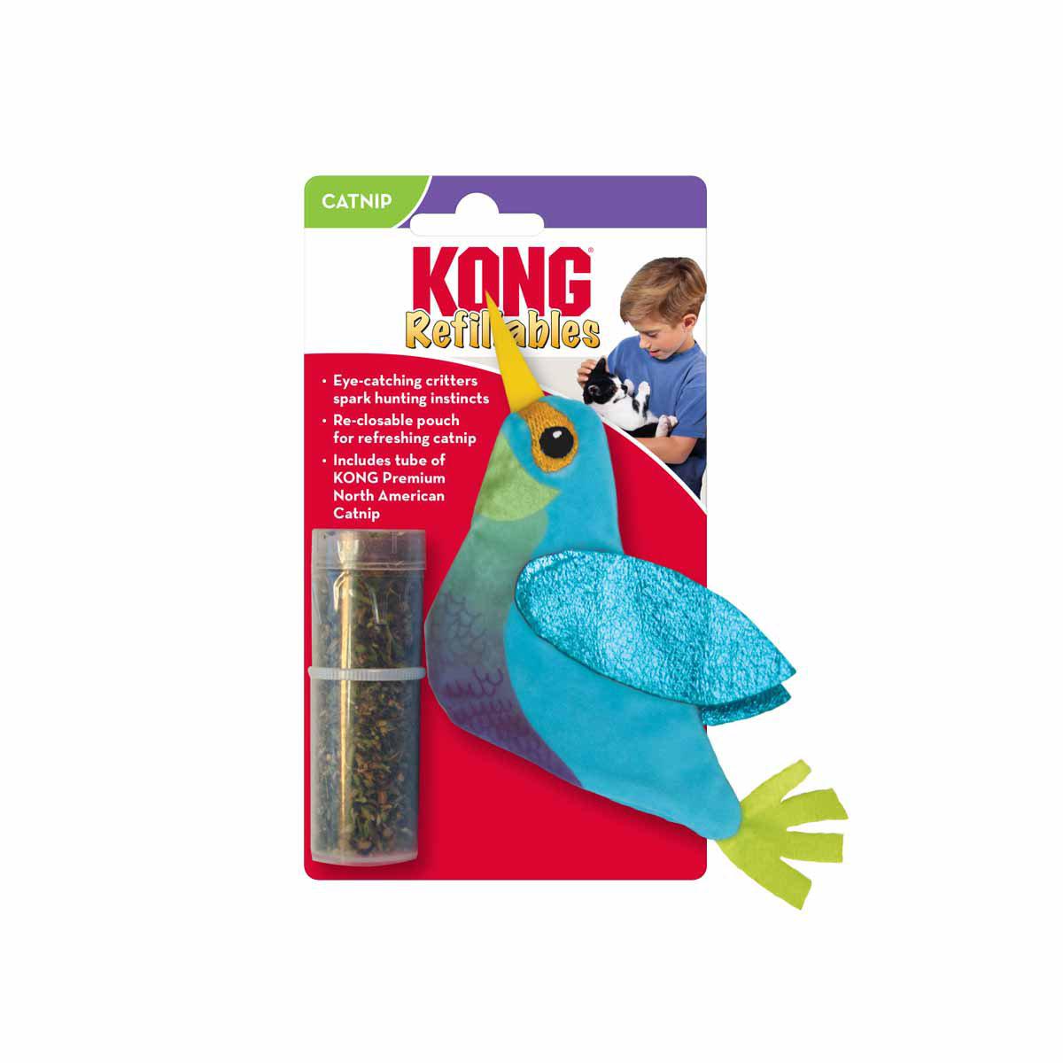 Kong Refillable Hummingbird 10x13x1,5CM