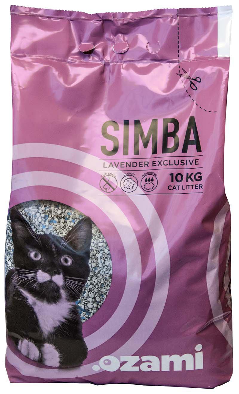 Kattsand Simba Lavendel Exclusive 10kg