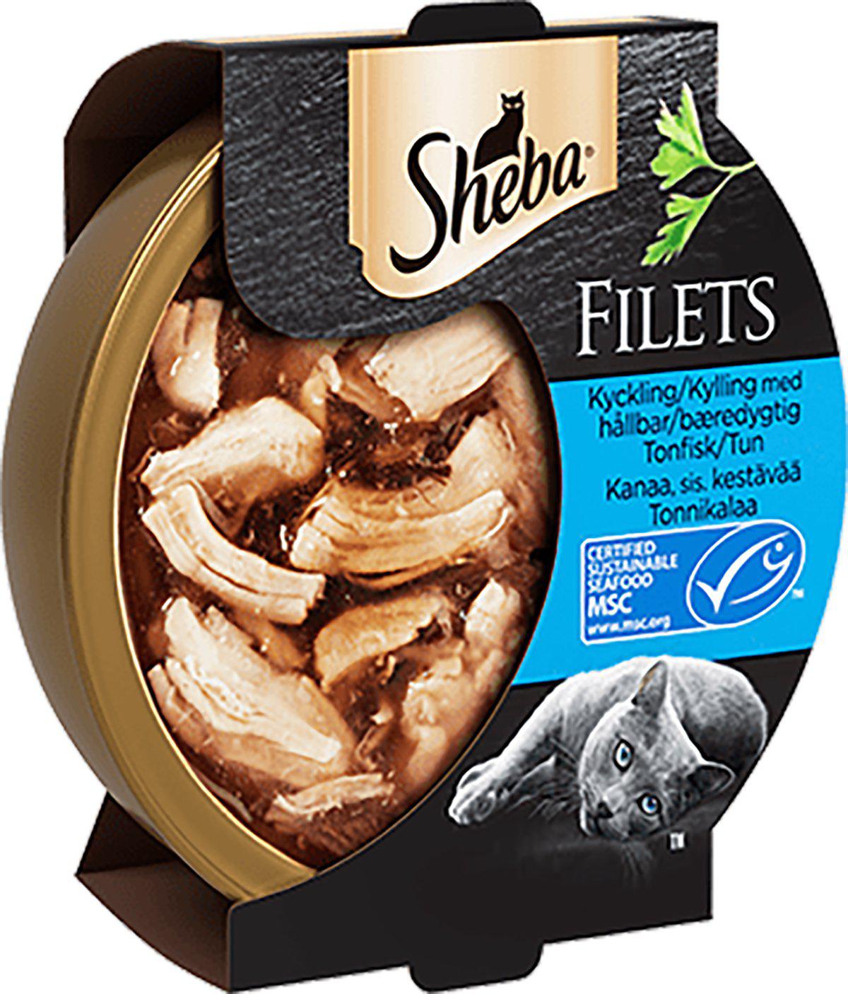 Sheba Lyx Kyckling & tonfiskfilé 60g