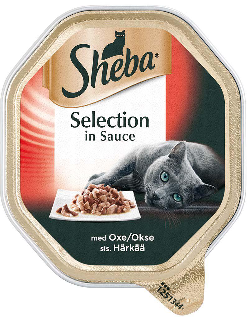 Sheba Selection Oxei Sås 85g