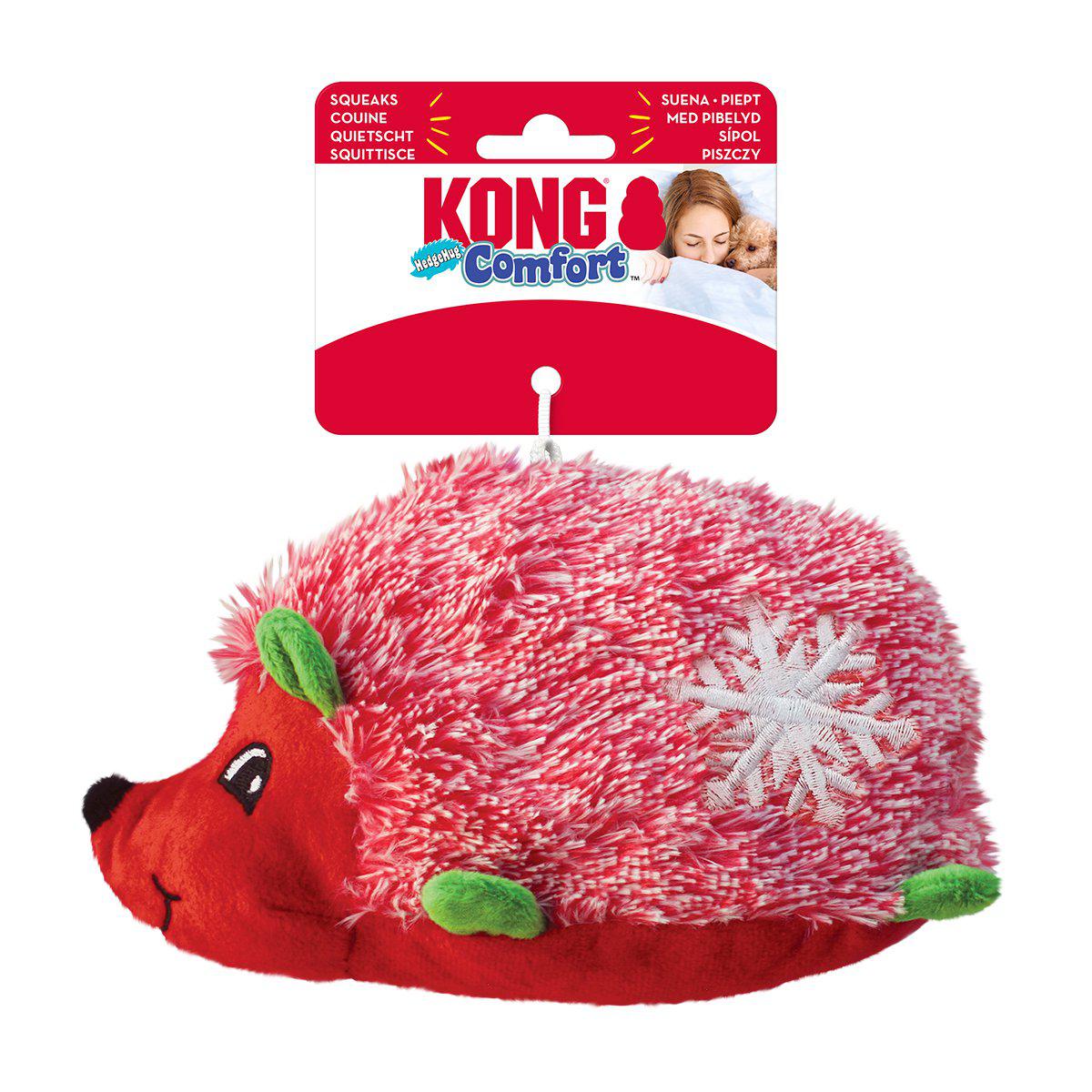 Kong Holiday Comfort Hedgehug M 11,5x19,5x12,5cm