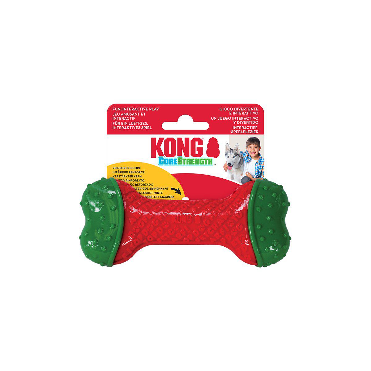 Kong Holiday Corestrength Bone S/m 6x14x3cm