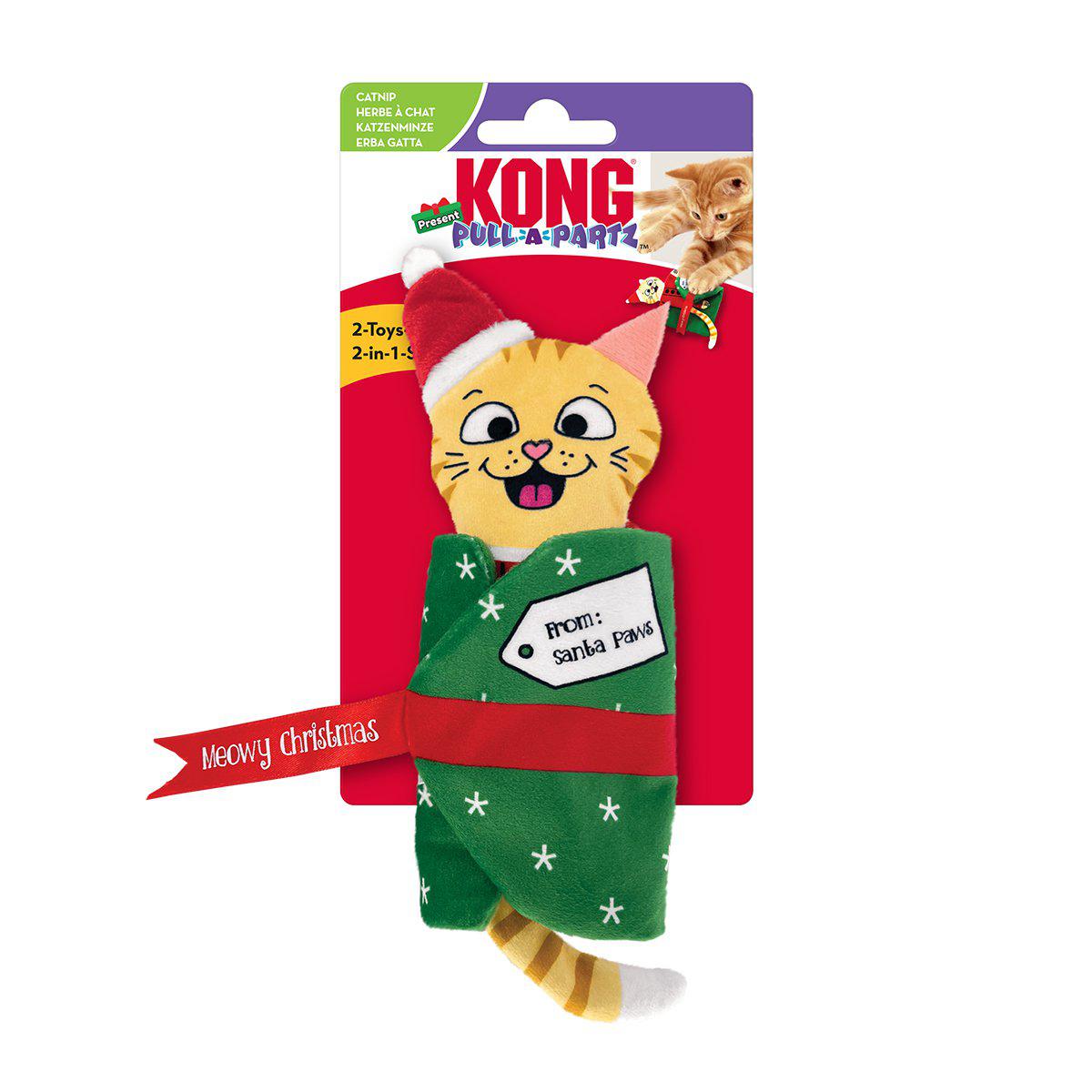 Kong Holiday Pull-a-partz Present