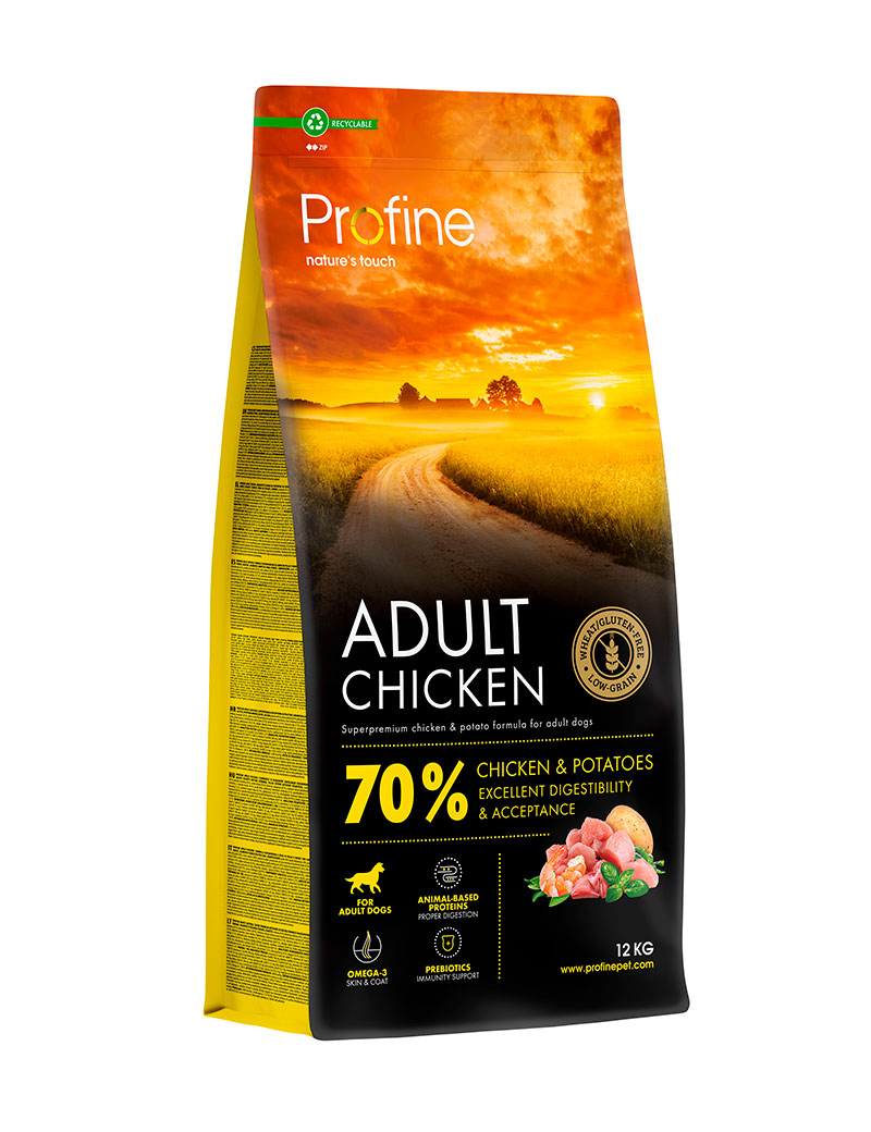 Profine Dog Dry Food Adult Chicken & Potatoes