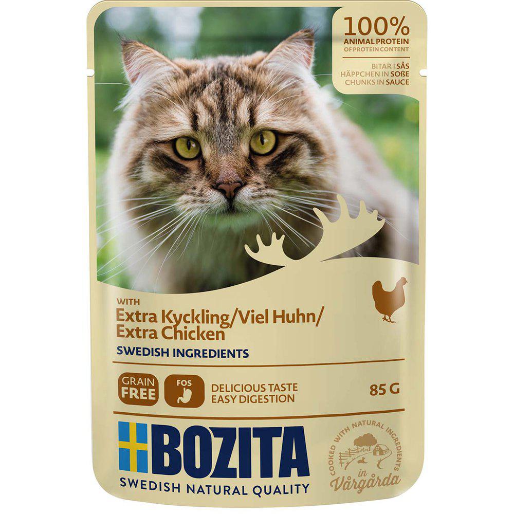 Bozita Feline Extra kyckling I Sås Pouch