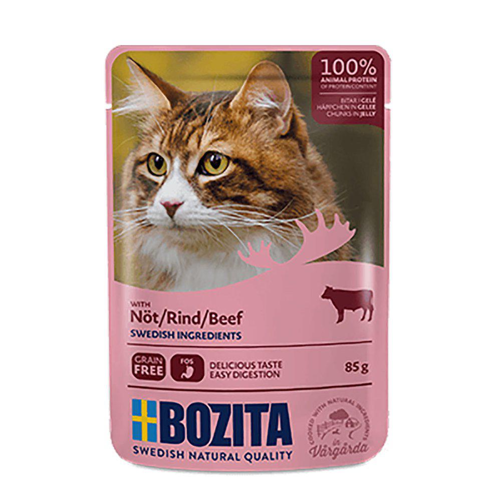 Bozita Feline Nötkött I Gelé Pouch