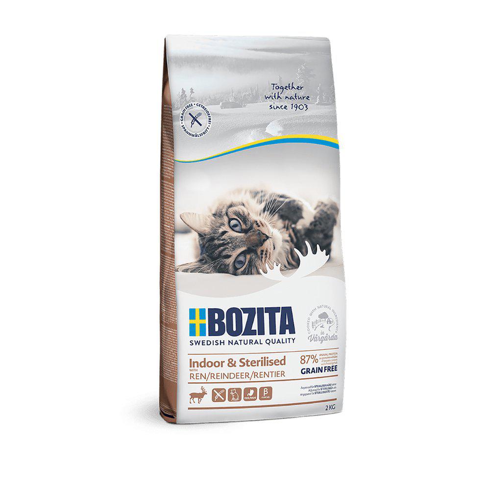 Bozita Indoor & Sterilised Grain Free Reindeer