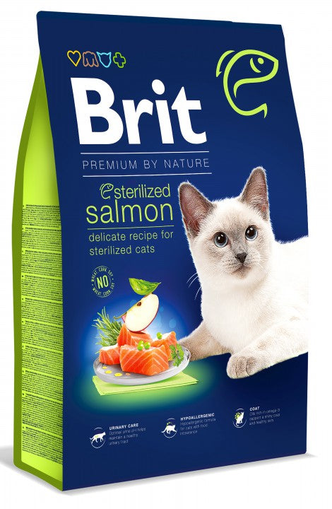 Brit Premium Cat Sterilized Lax 8kg