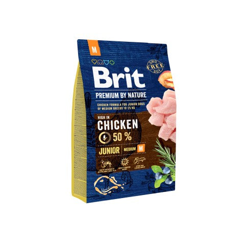 Brit Premium By Nature Junior M 3kg