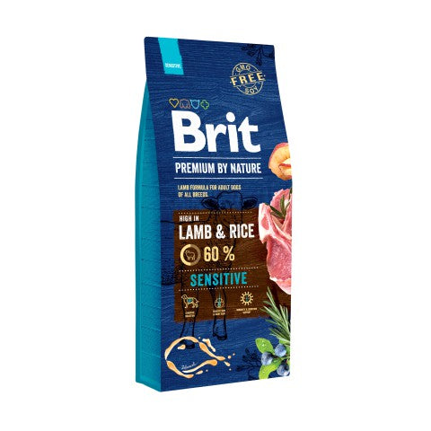 Brit Premium By Nature Sensitive Lamm 15kg