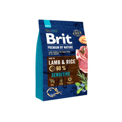 Brit Premium By Nature Sensitive Lamm 3kg