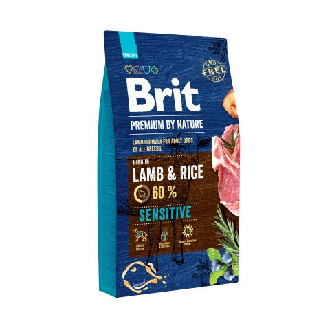 Brit Premium By Nature Sensitive Lamm 8kg