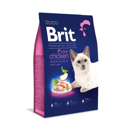 Brit Premium Cat Adult Kyckling 8kg