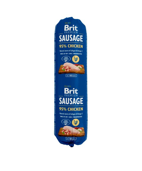 Brit Premium Korv Kyckling 800g