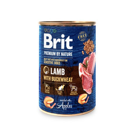 Brit Premium By Nature Lamm & Bovete 400g