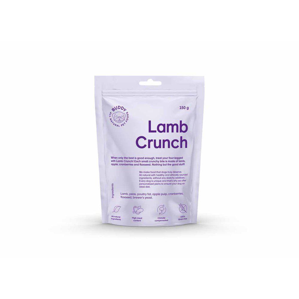 Buddy Crunchy Snacklamb & Cranberries 150g