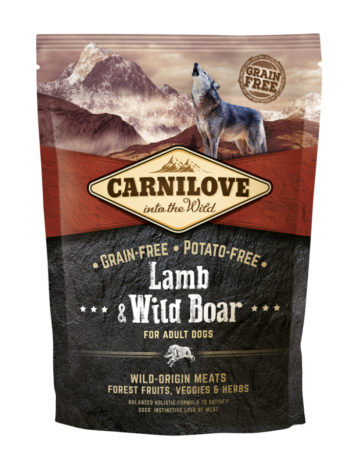 Carnilove Adult All Breed Lamb & Wild Boar 1,5 kg