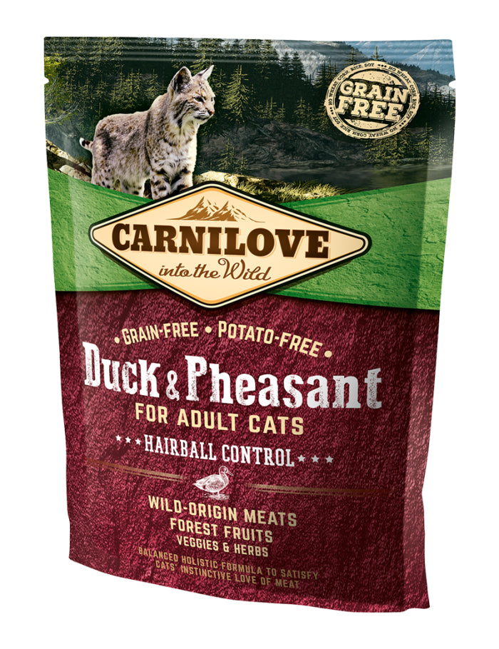 Carnilove Cat Duck & Pheasant Hairball Controll 400 g