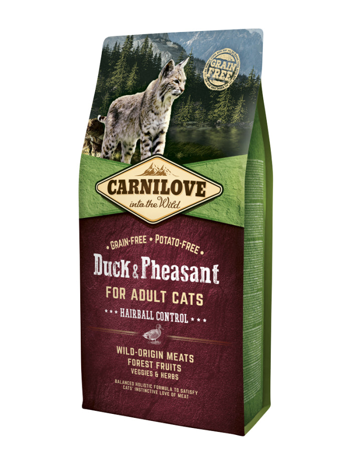 Carnilove Cat Duck & Pheasant Hairball Controll