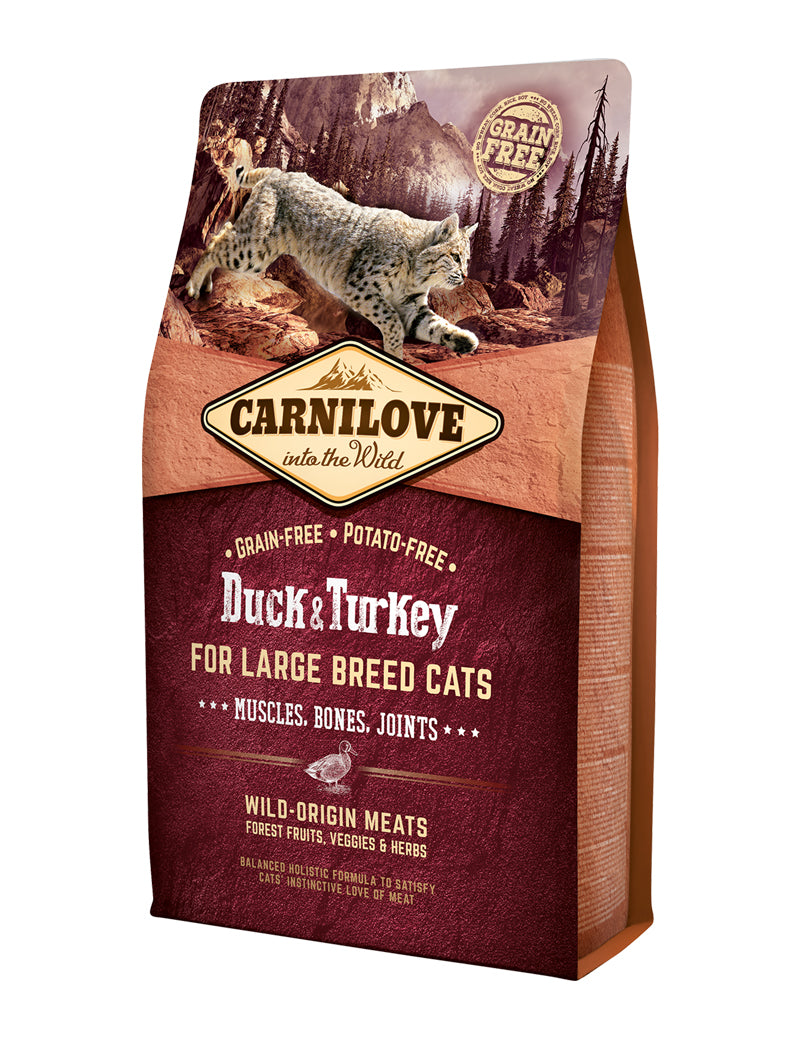 Carnilove Cat Duck & Turkey for Large Breed 2 kg