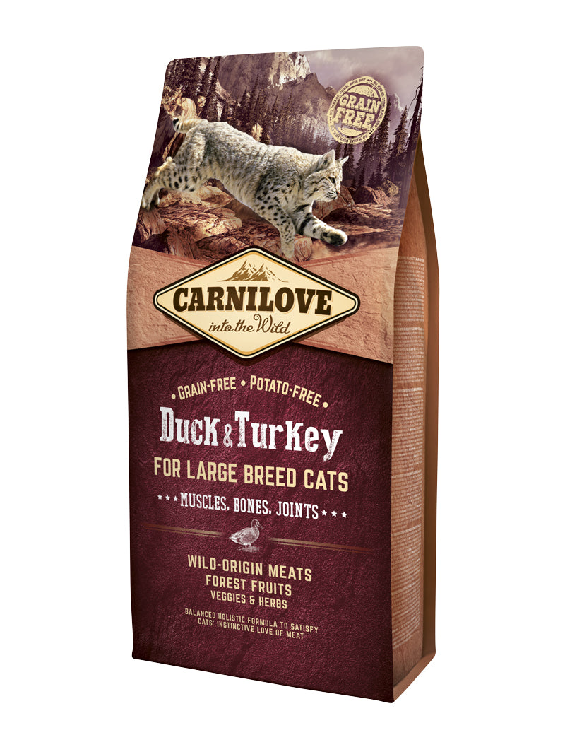 Carnilove Cat Duck & Turkey for Large Breed