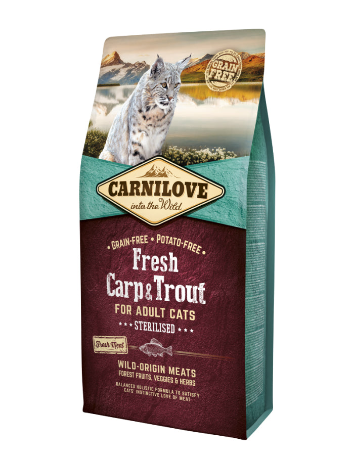 Carnilove Cat Fresh Carp & Trout - for Sterilised