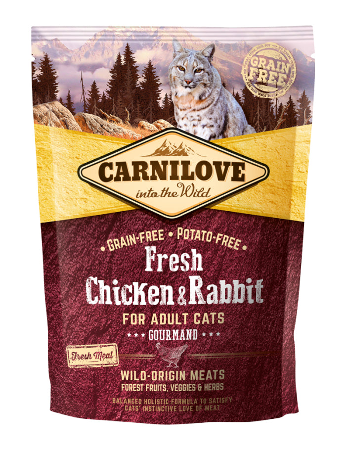 Carnilove Cat Fresh Chicken & Rabbit - Gourmand 400 g