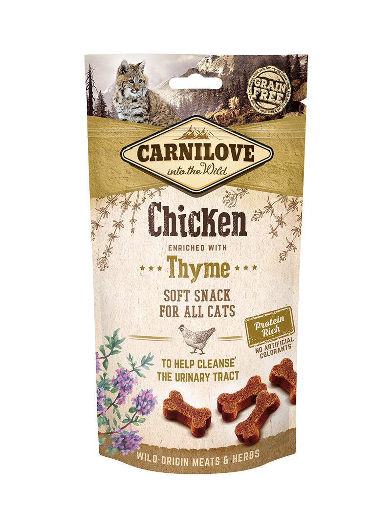 Carnilove Cat Semi Moist Snack Chicken & Thyme 50 g