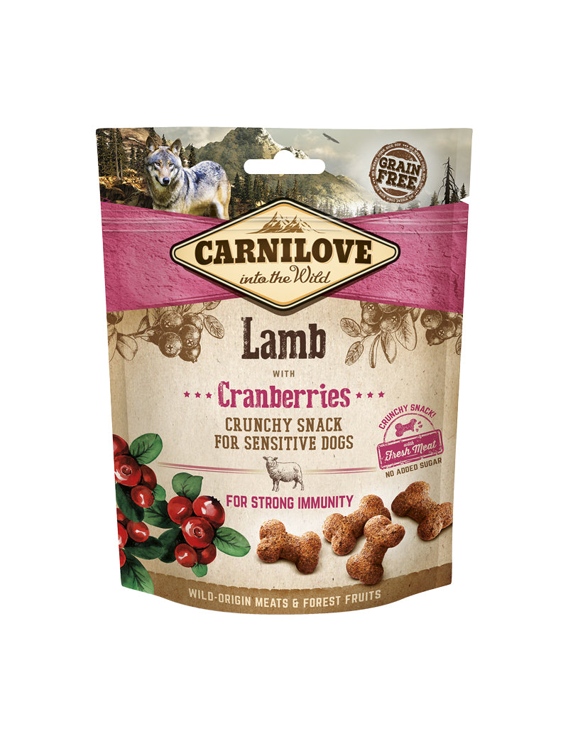 Carnilove Dog Crunchy Snack Lamb & Cranberries 200 g