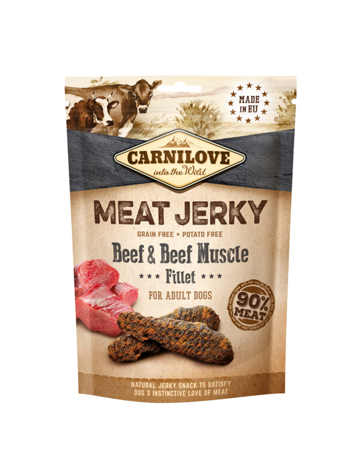 Carnilove Jerky Beef & Beef Muscle Fillet 100 g