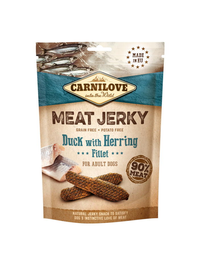 Carnilove Jerky Duck with Herring Fillet 100 g