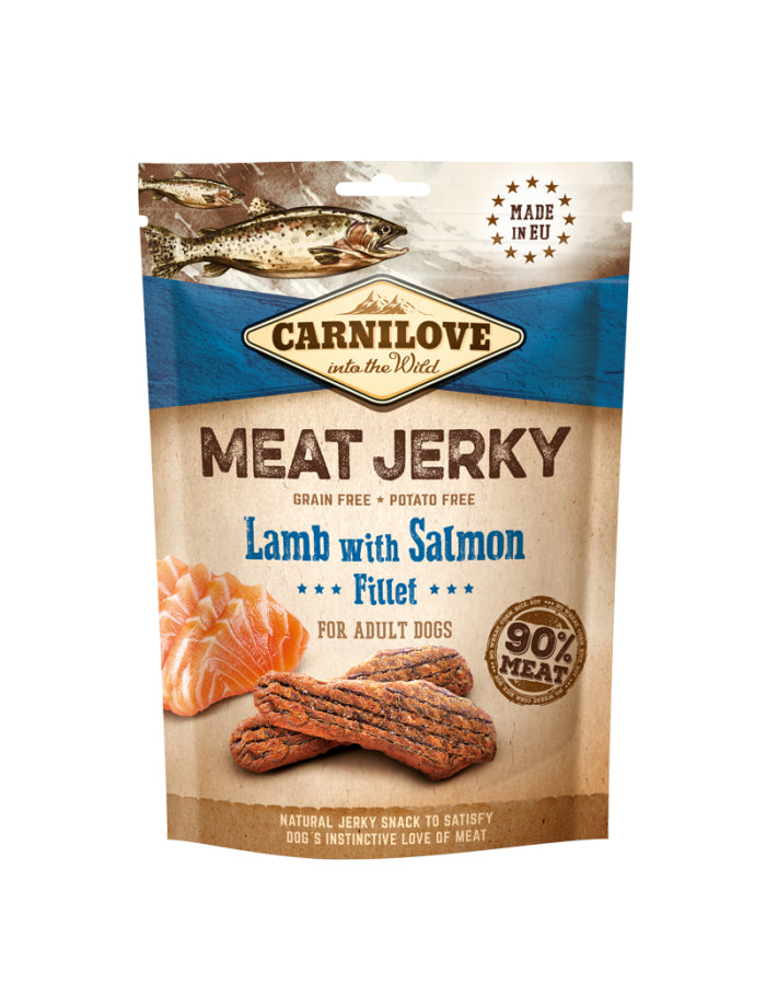 Carnilove Jerky Lamb with Salmon Fillet 100 g