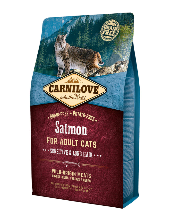 Carnilove Salmon Adult Sensitive Long Hair 2 kg