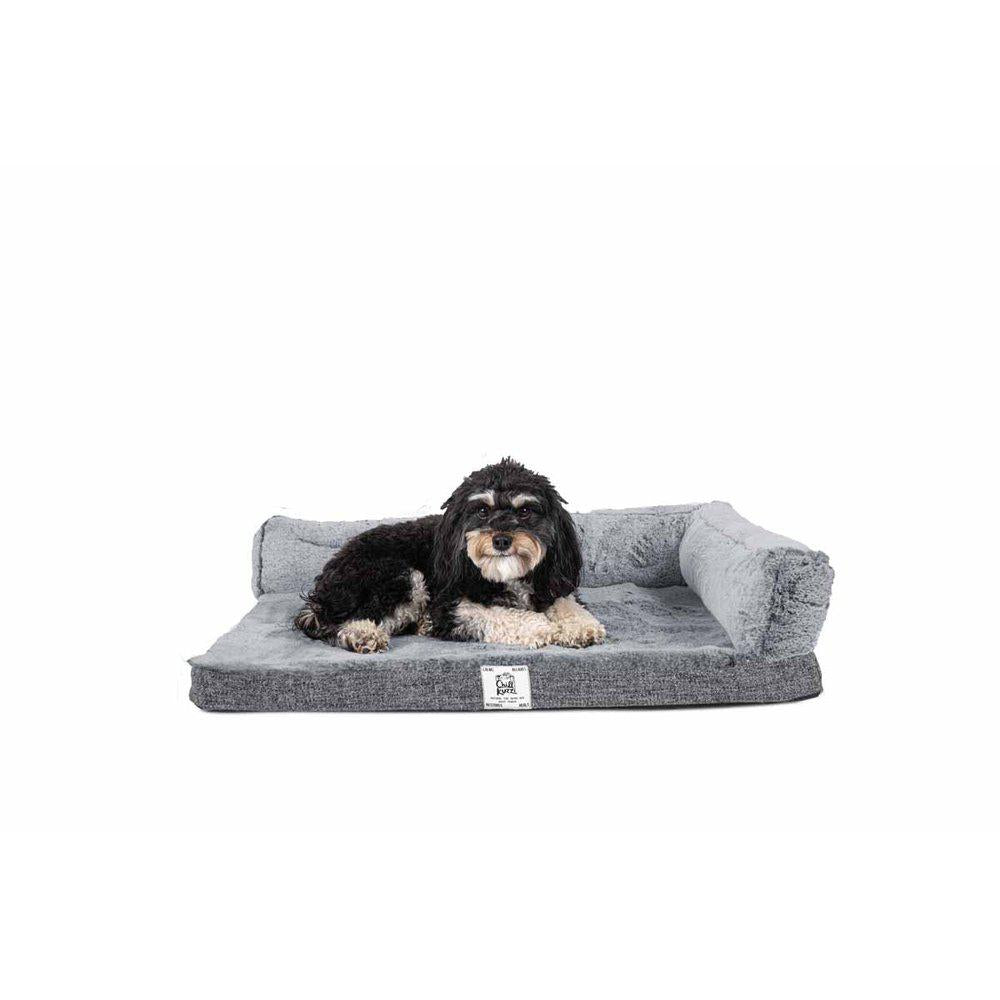 Dgs Chill Kuzzi Crate Pad Cool Grey