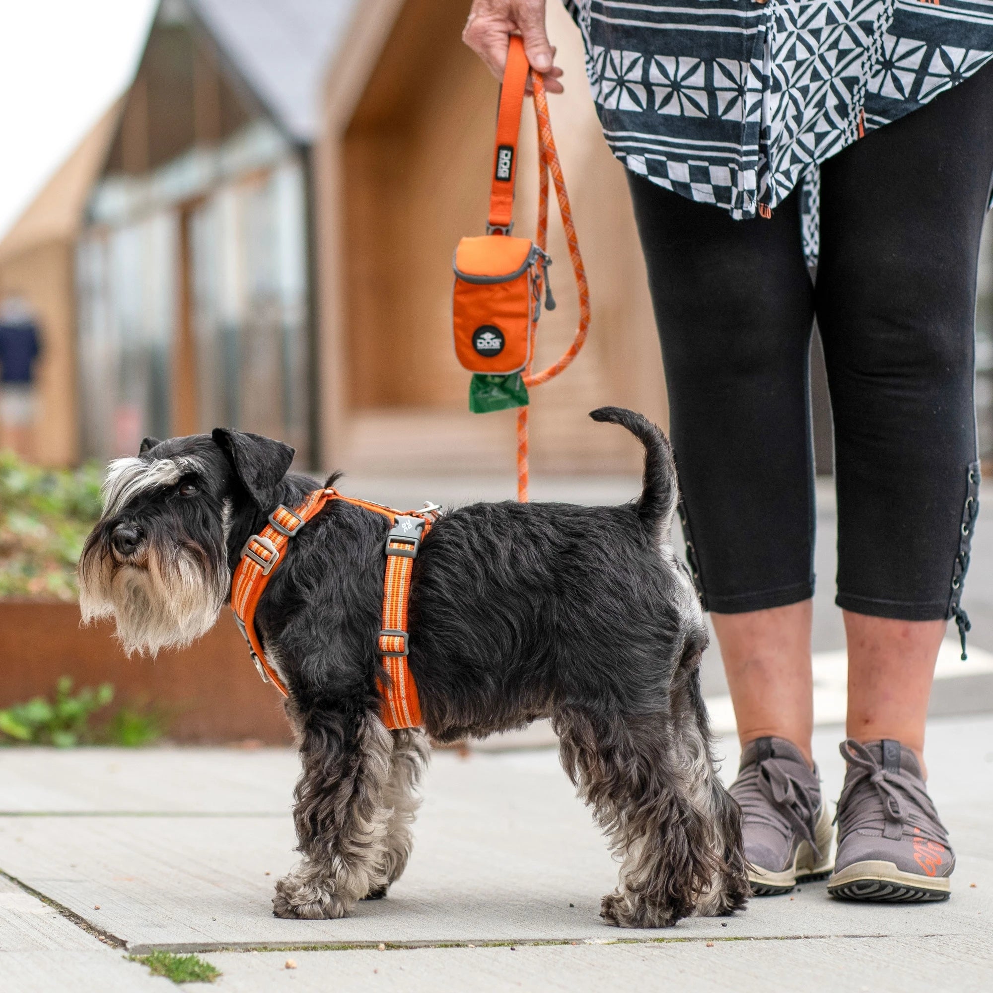 Dog Copenhagen Comfort Walk Air Harness Orange Sun