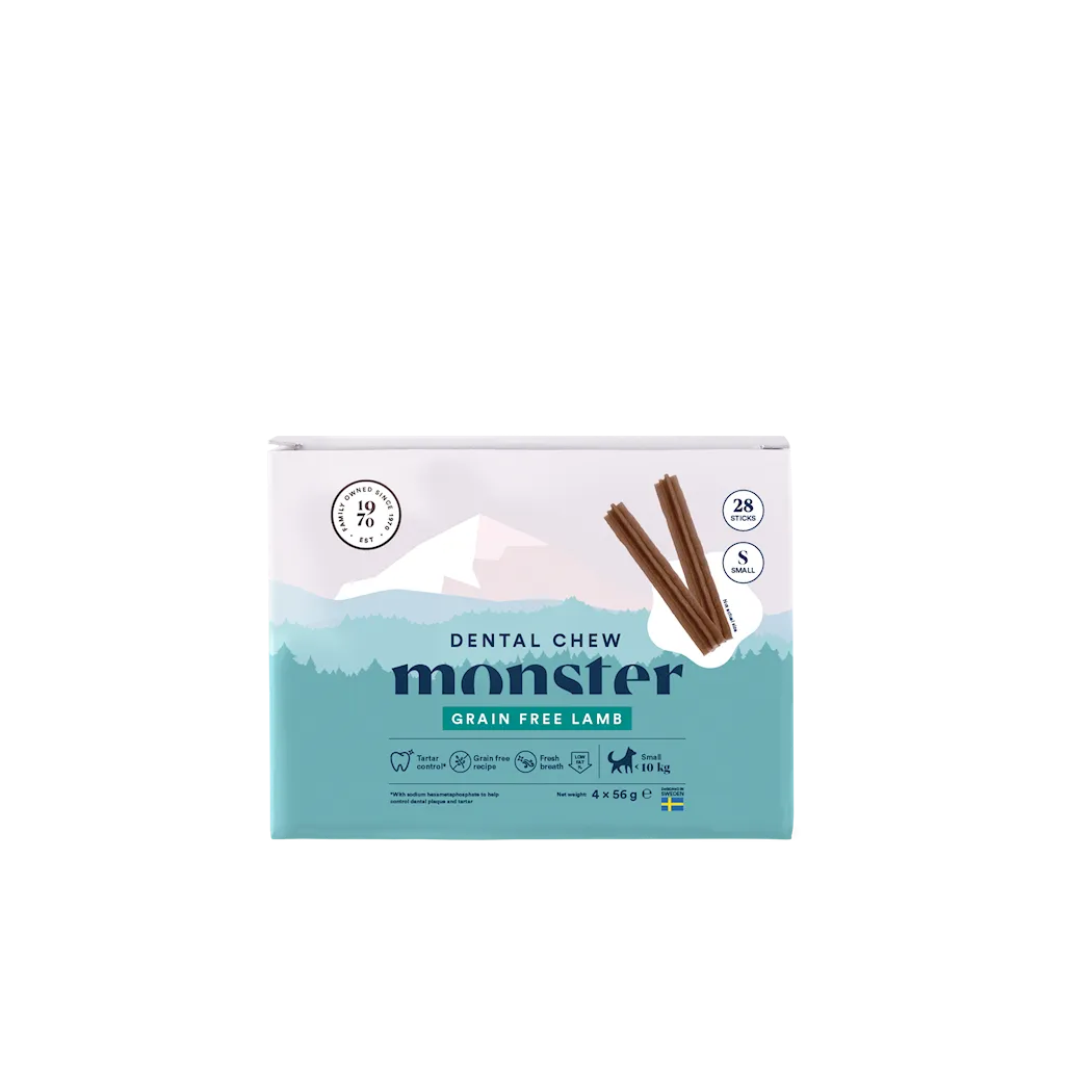 Monster Dog Dental Chew Lamb Small Month 28 st 224 g