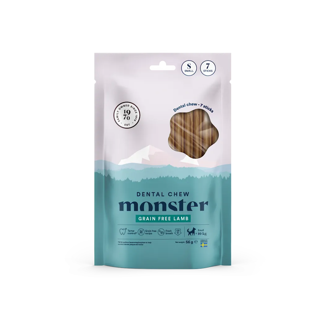 Monster Dog Dental Chew Lamb Small Week