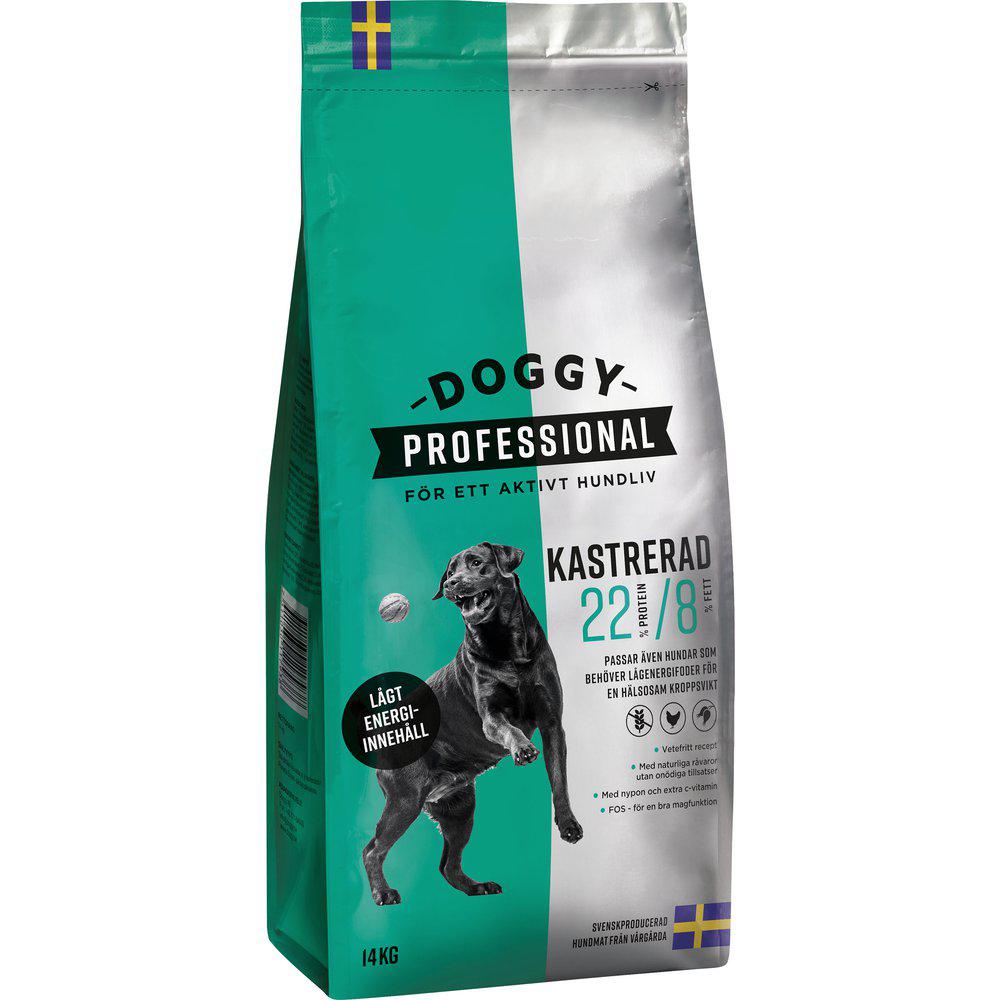 Doggy Professional Kastrerad 14kg